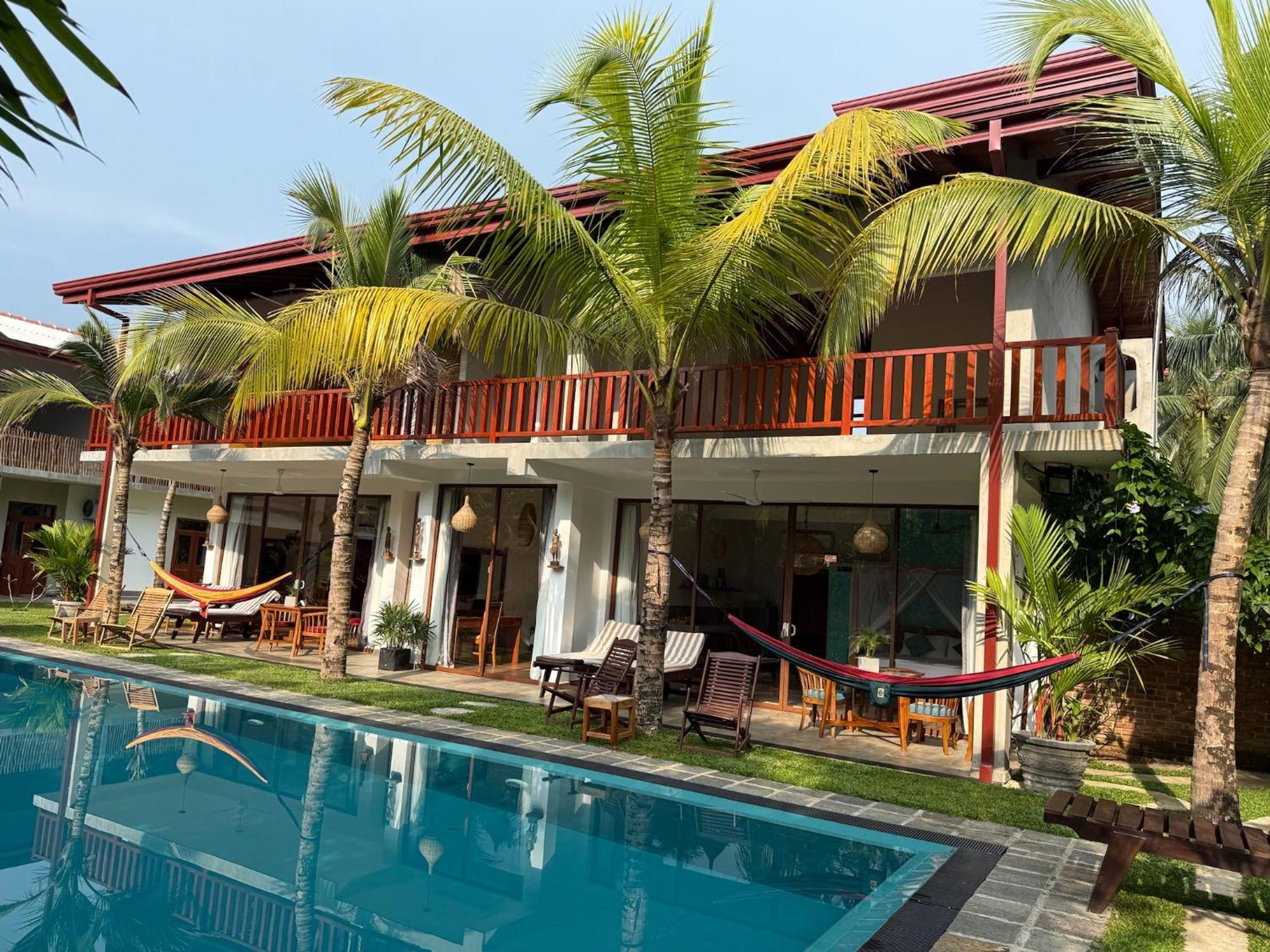 Bed and Breakfast Sri Palms Kosgoda Exterior foto