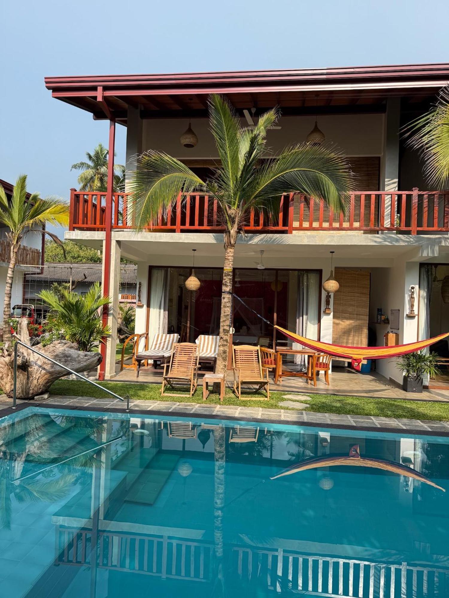 Bed and Breakfast Sri Palms Kosgoda Exterior foto